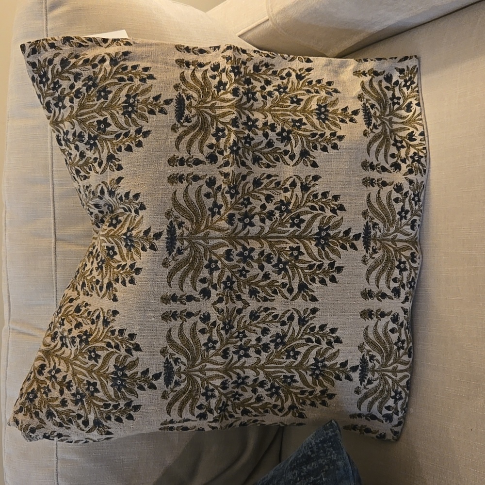 Linen Accent Pillow Cover
